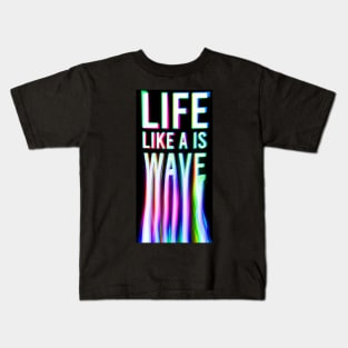 LIKE A WAVE Kids T-Shirt